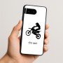 כיסוי בעיצוב אישי עם השם שלך לדגם - Google Pixel 10 5G בעיצוב מוטוקרוס