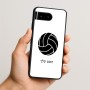 כיסוי בעיצוב אישי עם השם שלך לדגם - Google Pixel 10 5G בעיצוב כדור כדורעף