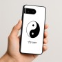 כיסוי בעיצוב אישי עם השם שלך לדגם - Google Pixel 10 5G בעיצוב סמל יינג יאנג