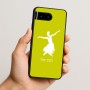 כיסוי בעיצוב אישי עם השם שלך לדגם - Google Pixel 10 5G בעיצוב בלרינה