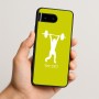 כיסוי בעיצוב אישי עם השם שלך לדגם - Google Pixel 10 5G בעיצוב הרמת משקולות