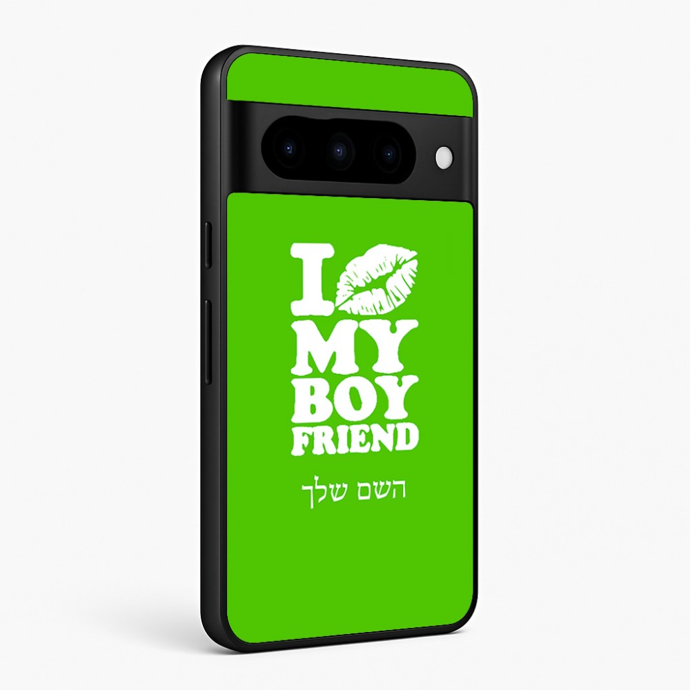כיסוי בעיצוב אישי עם השם שלך לדגם - Google Pixel 10 Pro 5G בעיצוב נשקי את חבר שלי