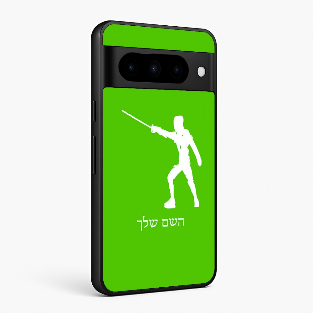 כיסוי בעיצוב אישי עם השם שלך לדגם - Google Pixel 10 Pro 5G בעיצוב לוחם סייף