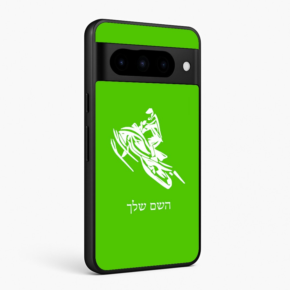 כיסוי בעיצוב אישי עם השם שלך לדגם - Google Pixel 10 Pro 5G בעיצוב אופנוע שלג