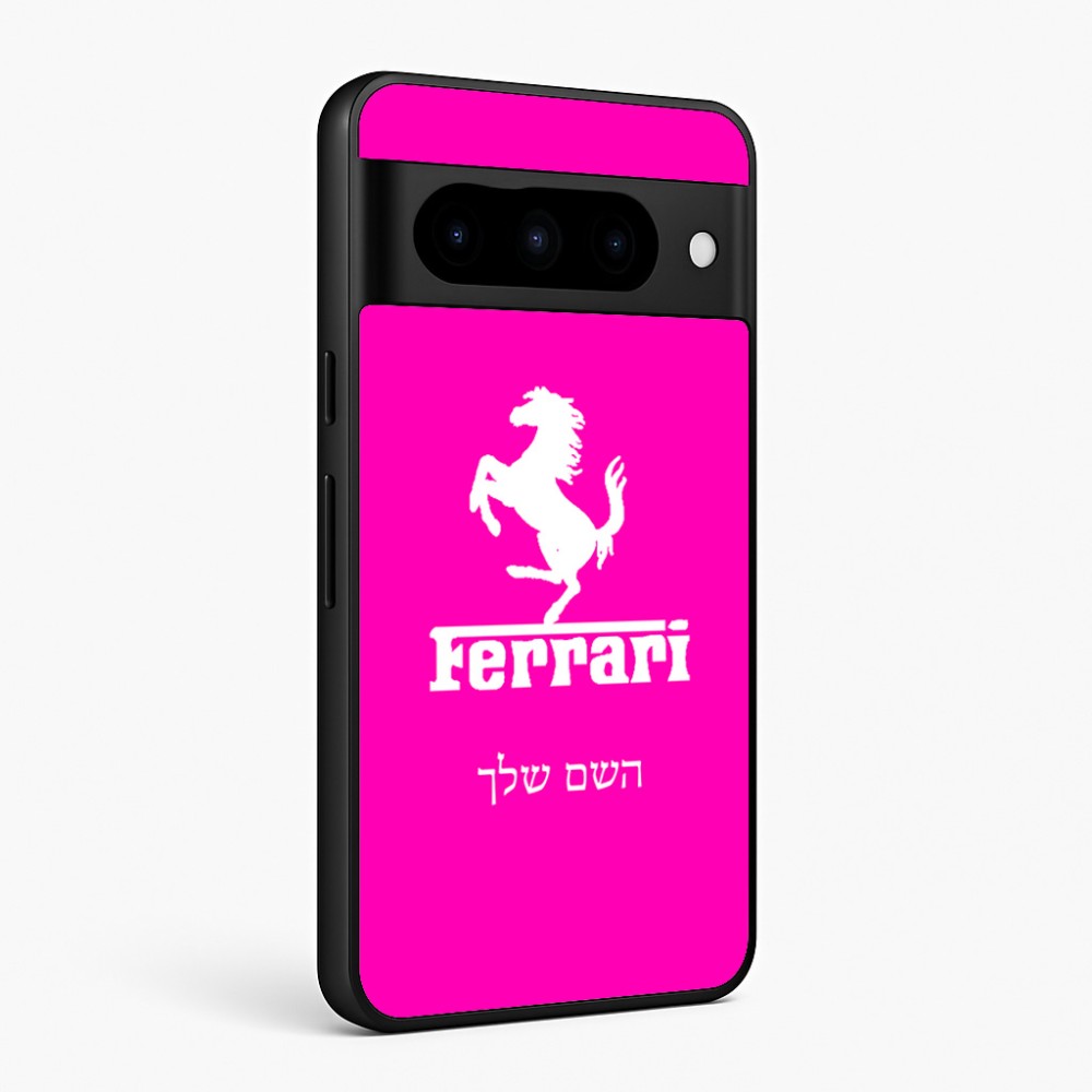 כיסוי בעיצוב אישי עם השם שלך לדגם - Google Pixel 10 Pro 5G בעיצוב פרארי
