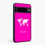 כיסוי בעיצוב אישי עם השם שלך לדגם - Google Pixel 10 Pro 5G בעיצוב מפת העולם