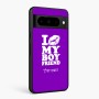 כיסוי בעיצוב אישי עם השם שלך לדגם - Google Pixel 10 Pro 5G בעיצוב נשקי את חבר שלי