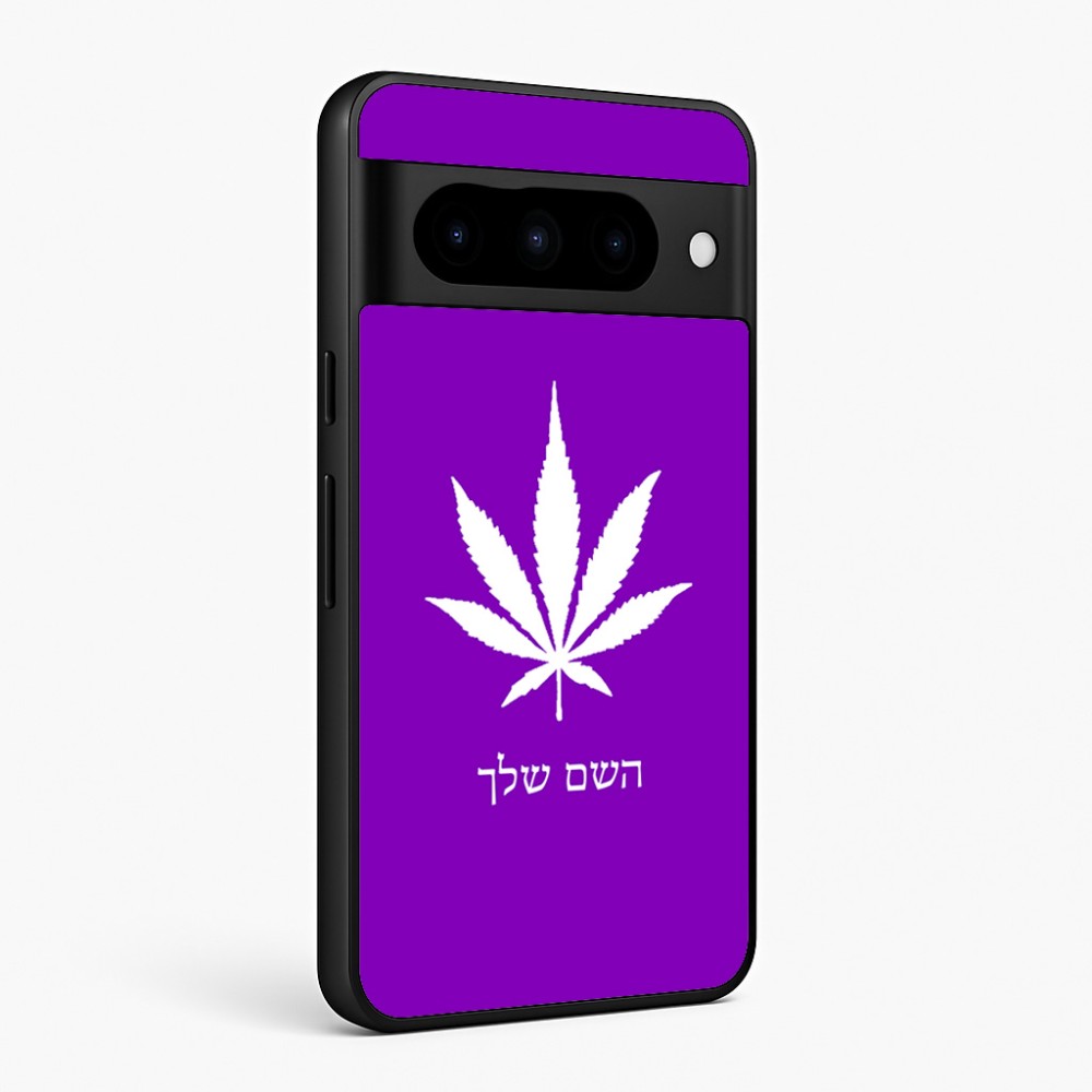כיסוי בעיצוב אישי עם השם שלך לדגם - Google Pixel 10 Pro 5G בעיצוב עלה מריחואנה - גראס