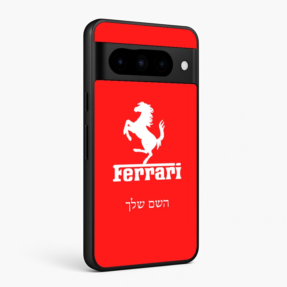 כיסוי בעיצוב אישי עם השם שלך לדגם - Google Pixel 10 Pro 5G בעיצוב פרארי