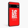 כיסוי בעיצוב אישי עם השם שלך לדגם - Google Pixel 10 Pro 5G בעיצוב נשקי את חבר שלי