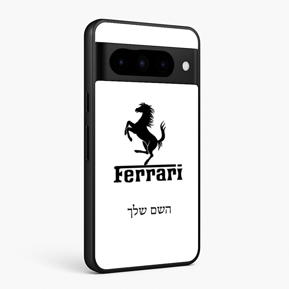 כיסוי בעיצוב אישי עם השם שלך לדגם - Google Pixel 10 Pro 5G בעיצוב פרארי
