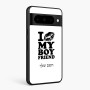 כיסוי בעיצוב אישי עם השם שלך לדגם - Google Pixel 10 Pro 5G בעיצוב נשקי את חבר שלי