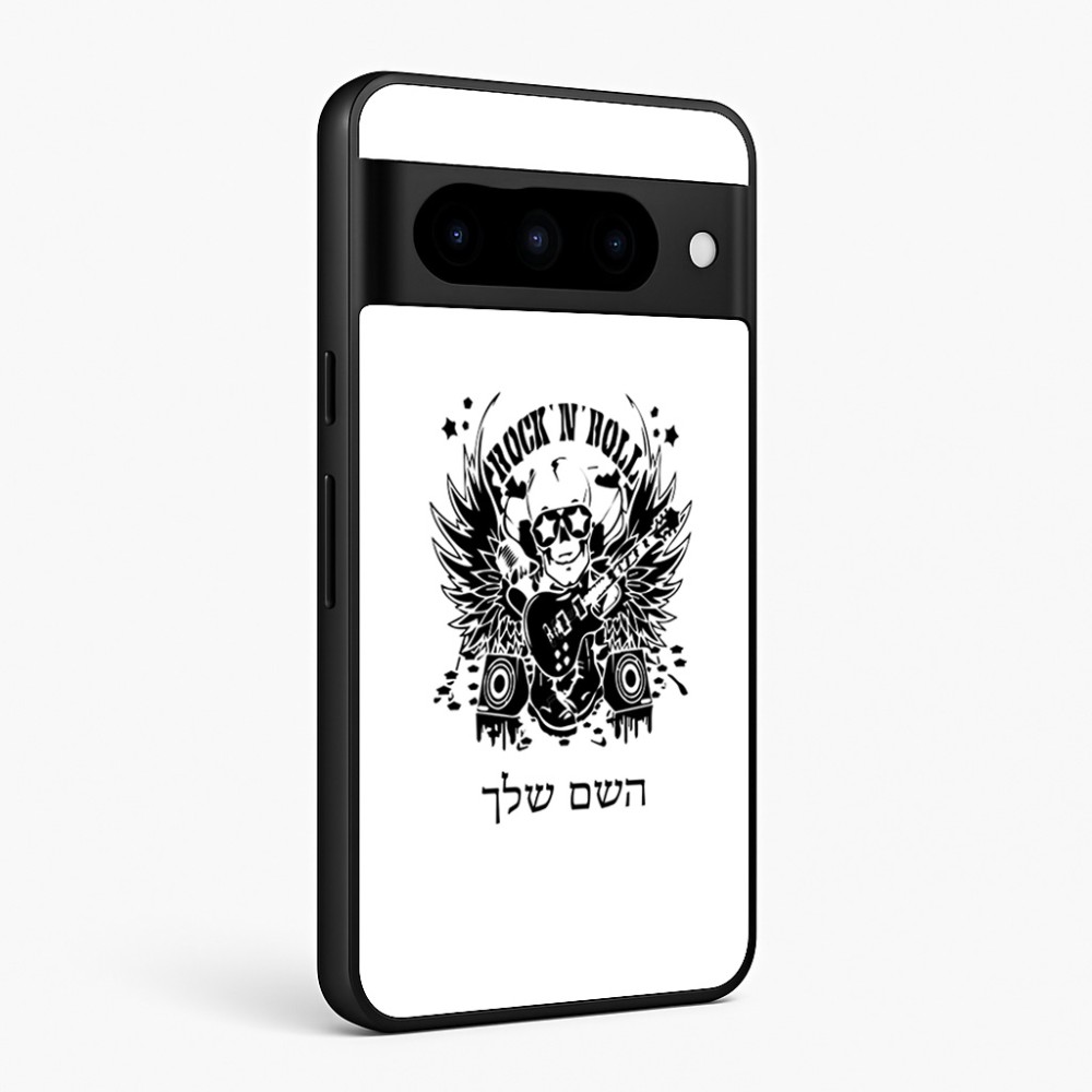 כיסוי בעיצוב אישי עם השם שלך לדגם - Google Pixel 10 Pro 5G בעיצוב רוקנרול