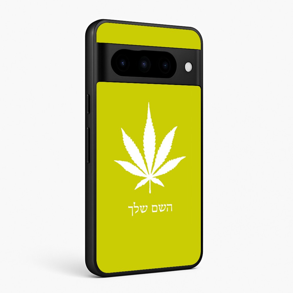 כיסוי בעיצוב אישי עם השם שלך לדגם - Google Pixel 10 Pro 5G בעיצוב עלה מריחואנה - גראס