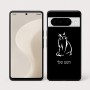 כיסוי בעיצוב אישי עם השם שלך לדגם - Google Pixel 10 Pro 5G בעיצוב חתול