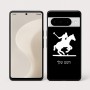 כיסוי בעיצוב אישי עם השם שלך לדגם - Google Pixel 10 Pro 5G בעיצוב שחקן פולו - סוס