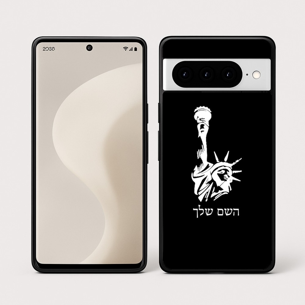 כיסוי בעיצוב אישי עם השם שלך לדגם - Google Pixel 10 Pro 5G בעיצוב פסל החירות