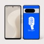 כיסוי בעיצוב אישי עם השם שלך לדגם - Google Pixel 10 Pro 5G בעיצוב מיקרופון