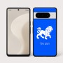 כיסוי בעיצוב אישי עם השם שלך לדגם - Google Pixel 10 Pro 5G בעיצוב מזלות - אריה