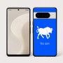 כיסוי בעיצוב אישי עם השם שלך לדגם - Google Pixel 10 Pro 5G בעיצוב מזלות - שור