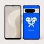כיסוי בעיצוב אישי עם השם שלך לדגם - Google Pixel 10 Pro 5G בעיצוב פרחי קרן