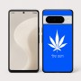 כיסוי בעיצוב אישי עם השם שלך לדגם - Google Pixel 10 Pro 5G בעיצוב עלה מריחואנה - גראס