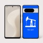כיסוי בעיצוב אישי עם השם שלך לדגם - Google Pixel 10 Pro 5G בעיצוב באר נפט