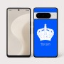 כיסוי בעיצוב אישי עם השם שלך לדגם - Google Pixel 10 Pro 5G בעיצוב כתר מלכותי