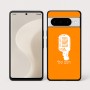 כיסוי בעיצוב אישי עם השם שלך לדגם - Google Pixel 10 Pro 5G בעיצוב מיקרופון