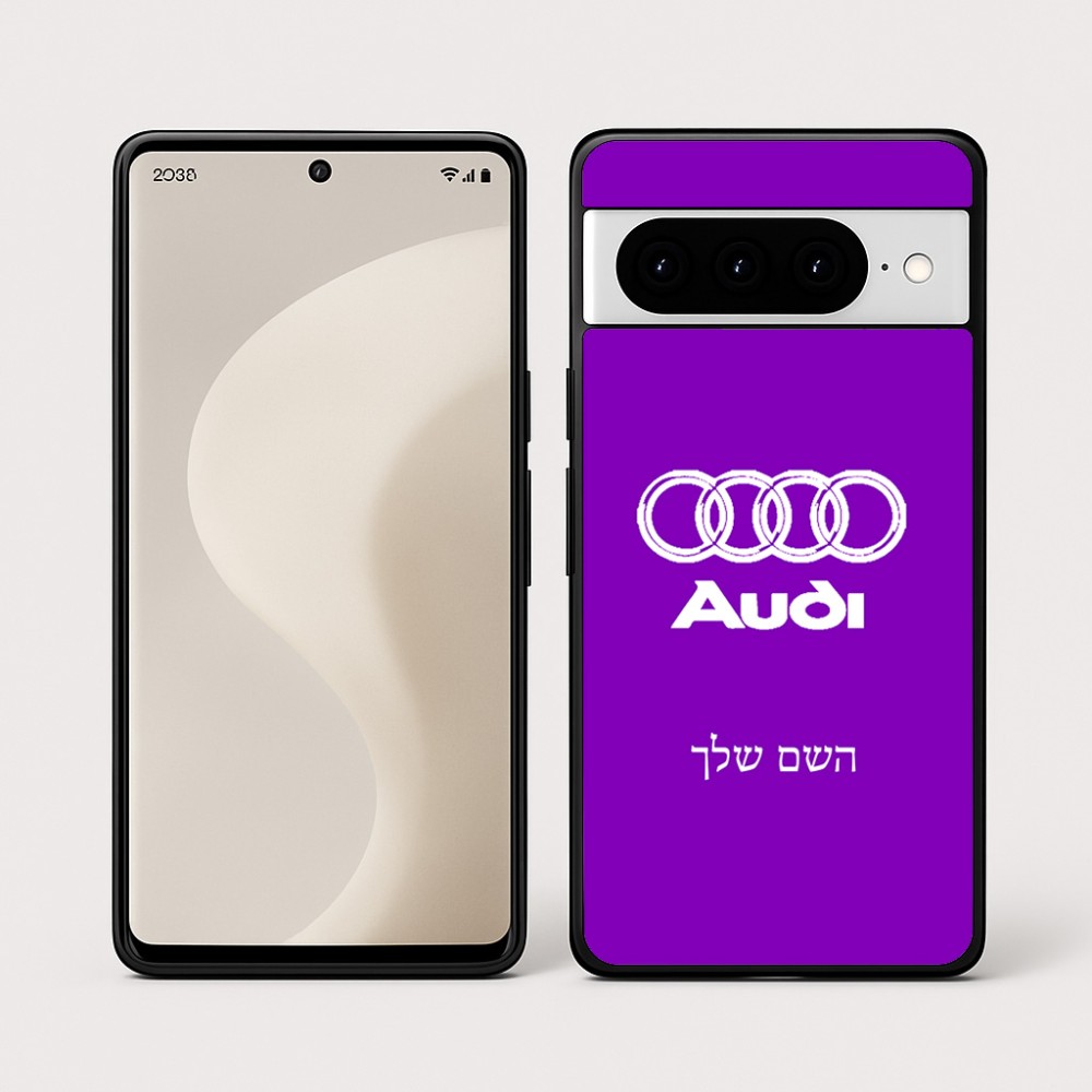 כיסוי בעיצוב אישי עם השם שלך לדגם - Google Pixel 10 Pro 5G בעיצוב אאודי