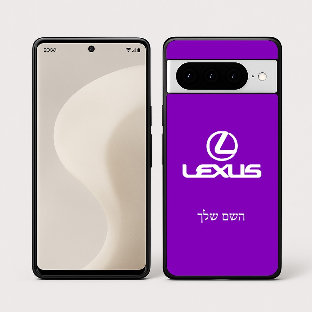 כיסוי בעיצוב אישי עם השם שלך לדגם - Google Pixel 10 Pro 5G בעיצוב לקסוס