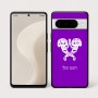 כיסוי בעיצוב אישי עם השם שלך לדגם - Google Pixel 10 Pro 5G בעיצוב פרחי קרן