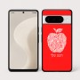 כיסוי בעיצוב אישי עם השם שלך לדגם - Google Pixel 10 Pro 5G בעיצוב הדפס תפוח