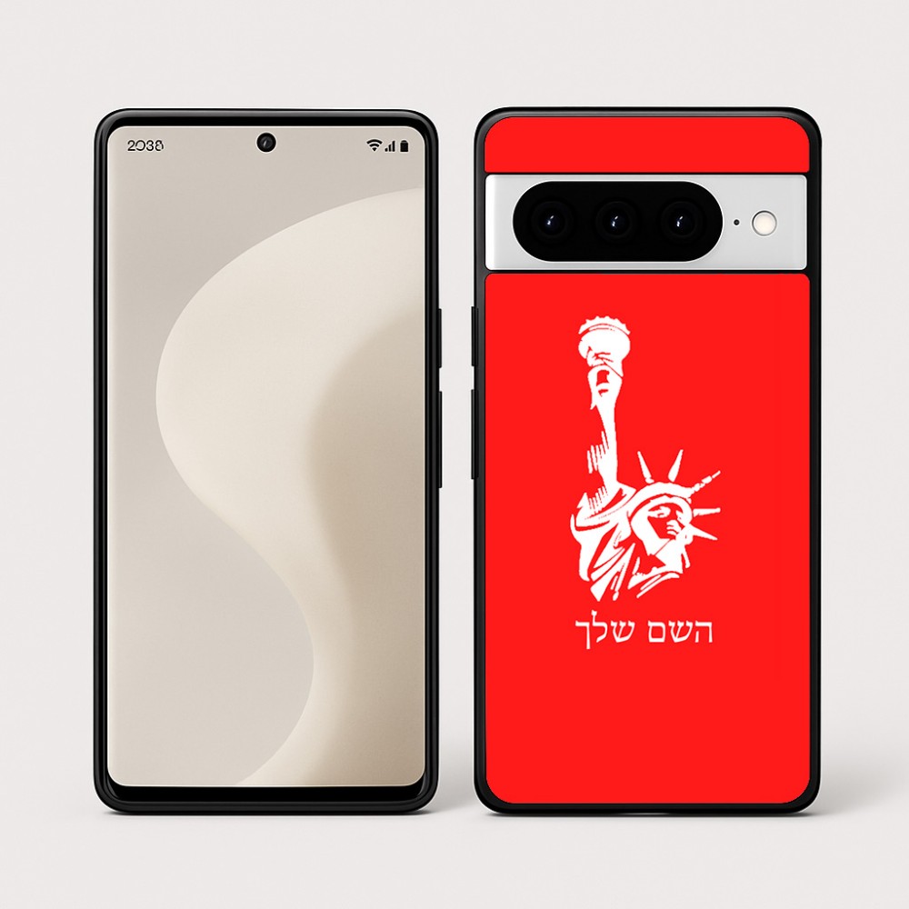 כיסוי בעיצוב אישי עם השם שלך לדגם - Google Pixel 10 Pro 5G בעיצוב פסל החירות