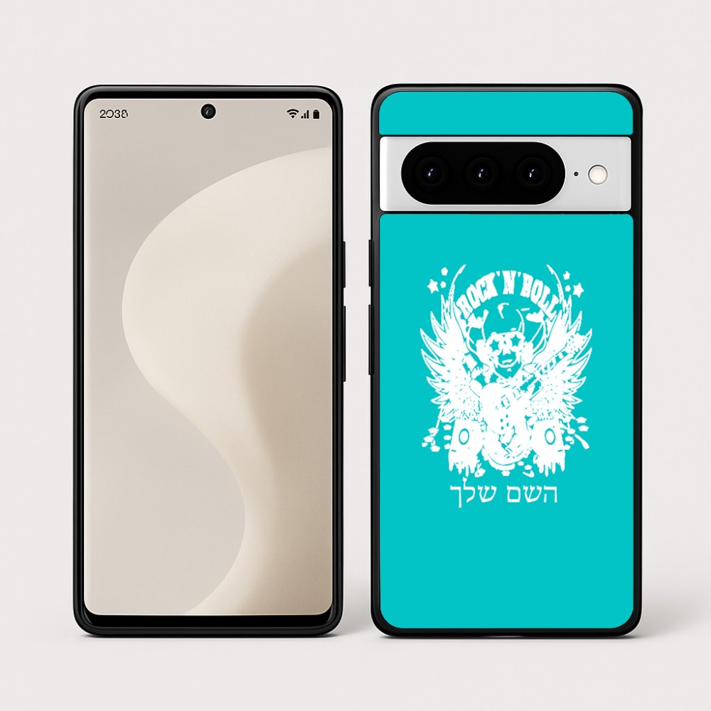 כיסוי בעיצוב אישי עם השם שלך לדגם - Google Pixel 10 Pro 5G בעיצוב רוקנרול