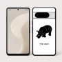כיסוי בעיצוב אישי עם השם שלך לדגם - Google Pixel 10 Pro 5G בעיצוב קרנף