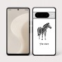 כיסוי בעיצוב אישי עם השם שלך לדגם - Google Pixel 10 Pro 5G בעיצוב זברה