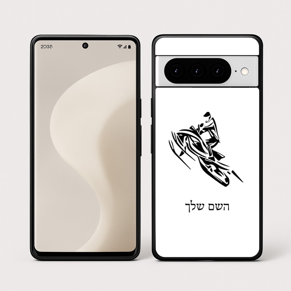 כיסוי בעיצוב אישי עם השם שלך לדגם - Google Pixel 10 Pro 5G בעיצוב אופנוע שלג