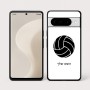 כיסוי בעיצוב אישי עם השם שלך לדגם - Google Pixel 10 Pro 5G בעיצוב כדור כדורעף