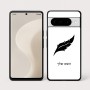 כיסוי בעיצוב אישי עם השם שלך לדגם - Google Pixel 10 Pro 5G בעיצוב נוצת נוצה