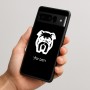 כיסוי בעיצוב אישי עם השם שלך לדגם - Google Pixel 10 Pro 5G בעיצוב פרצוף בולדוג