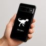 כיסוי בעיצוב אישי עם השם שלך לדגם - Google Pixel 10 Pro 5G בעיצוב דינוזאור