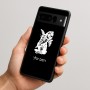 כיסוי בעיצוב אישי עם השם שלך לדגם - Google Pixel 10 Pro 5G בעיצוב ארנב מחזיק גזר