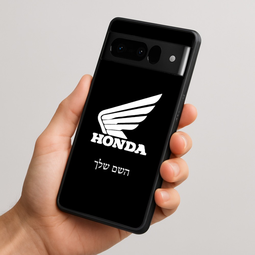 כיסוי בעיצוב אישי עם השם שלך לדגם - Google Pixel 10 Pro 5G בעיצוב הונדה