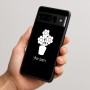 כיסוי בעיצוב אישי עם השם שלך לדגם - Google Pixel 10 Pro 5G בעיצוב פרח