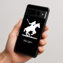 כיסוי בעיצוב אישי עם השם שלך לדגם - Google Pixel 10 Pro 5G בעיצוב שחקן פולו - סוס
