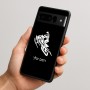 כיסוי בעיצוב אישי עם השם שלך לדגם - Google Pixel 10 Pro 5G בעיצוב אופנוע שלג