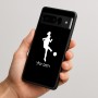 כיסוי בעיצוב אישי עם השם שלך לדגם - Google Pixel 10 Pro 5G בעיצוב שחקנית כדורגל - אישה