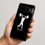 כיסוי בעיצוב אישי עם השם שלך לדגם - Google Pixel 10 Pro 5G בעיצוב הרמת משקולות