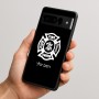 כיסוי בעיצוב אישי עם השם שלך לדגם - Google Pixel 10 Pro 5G בעיצוב כבאי - תגית